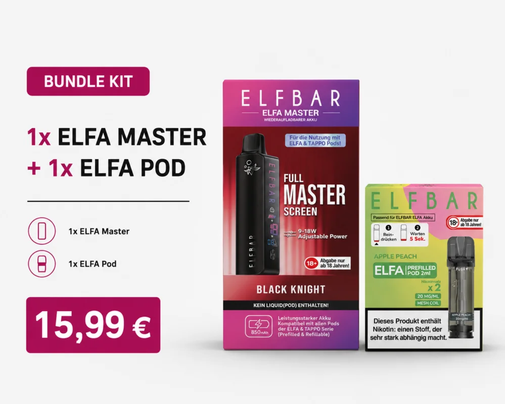 Jetzt Kaufen 1x ELFA Master + 1x ELFA Pod - Bundle Kit