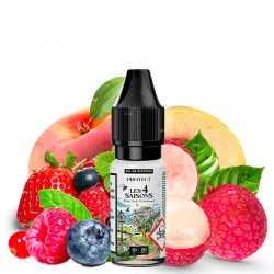 Pfirsich Litschi Rote Früchte (Nikotinsalze) - Frühling - Les 4 Saisons by Protect | 10ml Kostenloser Rückversand