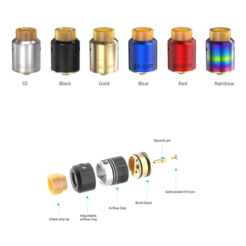 P 22/24 BF RDA Selbstwickel-Tröpfler -VandyVape Garantierte Lieferung