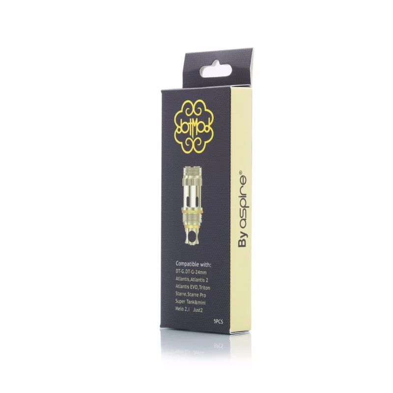Top-Seller 5x Twisted Verdampferkopf für dotTANK -DotMod