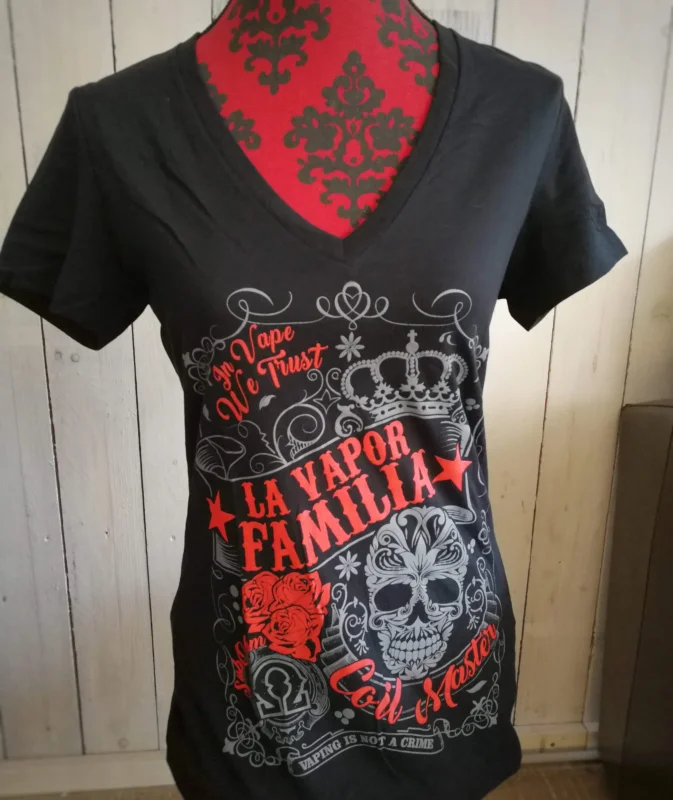 Jetzt Kaufen T-Shirt LA VAPOR FAMILIA -VAPE_DAT