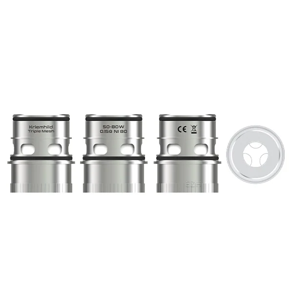 Kriemhild Tripple Mesh 0,15 Ohm Ersatz Verdampferkopf - VAPEFLY Ausverkauf