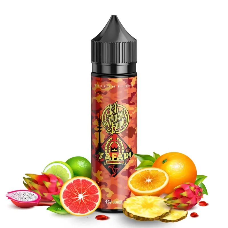 # 28 ZAFARI Maxwell Edition - 50 ml OVERDOSED E-Liquid - 187 Straßenbande Liquid Markenware