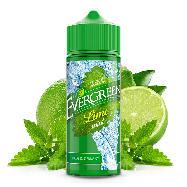 Kostenloser Versand LIME MINT Aroma 8ml - EVERGREEN