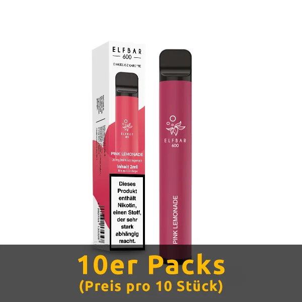 * Elfbar 600 MIT Nikotin (10er-Pack) Must-Have