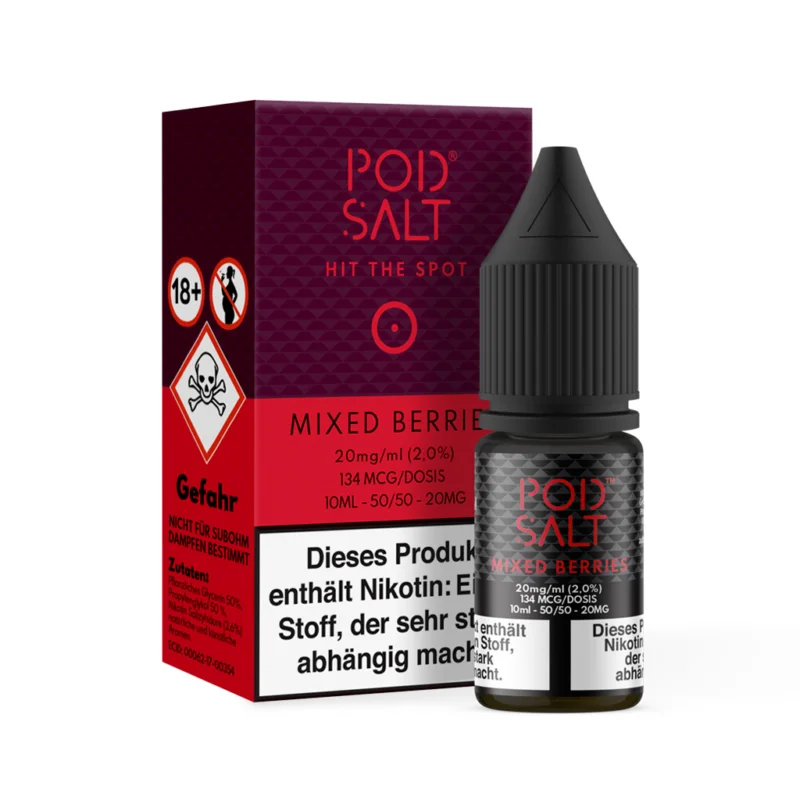 CORE Mixed Berries Nikotinsalzliquid - POD SALT Neu Im Sortiment