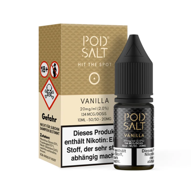 Neue Kollektion CORE Vanilla Nikotinsalzliquid - POD SALT