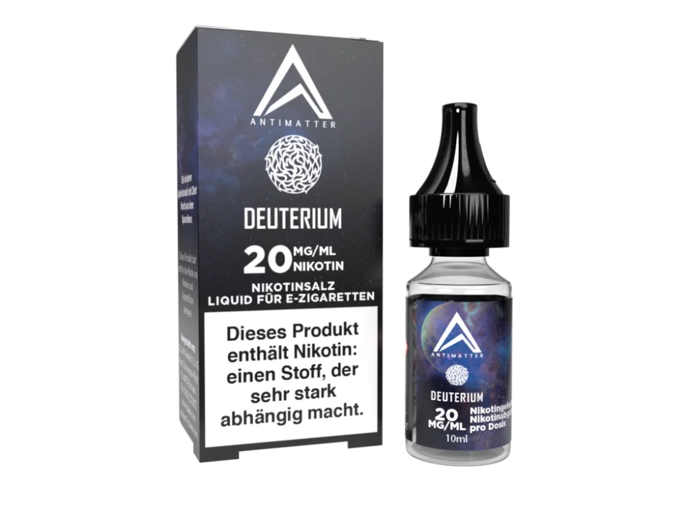 Jetzt Kaufen Deuterium Nikotinsalzliquid (Apfelstrudel)- Antimatter